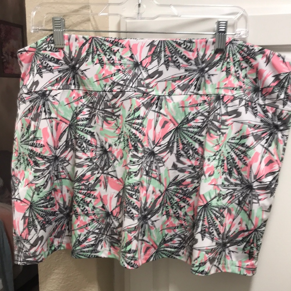 Bolle tropical oasis tennis skirt